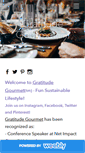 Mobile Screenshot of gratitudegourmet.com